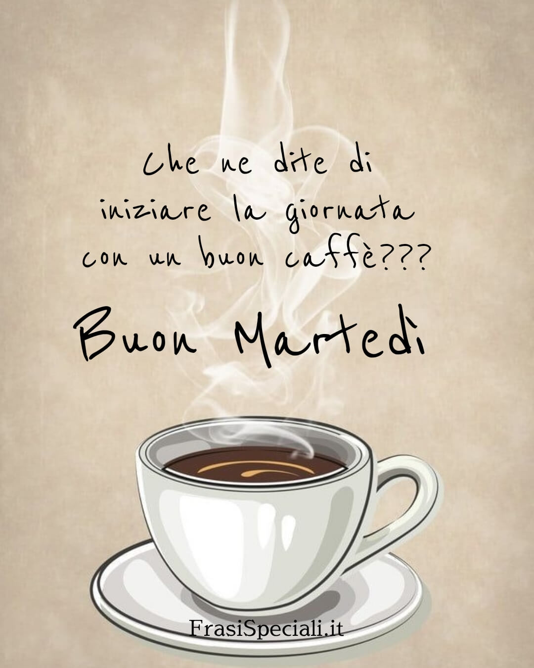 Che ne dite di iniziare la giornata con un buon caffè???
Buon martedì
